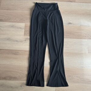 BB Dakota Black Flare Stretch Pants